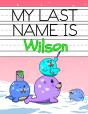 My Last Name Is Wilson: Personalized Pri - Preview