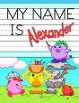 My Name Is Alexander: Personalized Prima - Preview