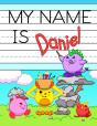 My Name Is Daniel: Personalized Primary - Preview