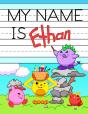 My Name Is Ethan: Personalized Primary T - Preview