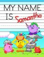 My Name Is Samantha: Fun Dinosaur Monste - Preview