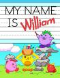 My Name Is William: Personalized Primary - Preview