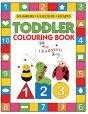 My Numbers, Colours And Shapes Toddler Colouring Book With The Learning Bugs - Preview