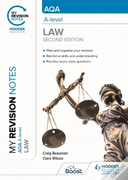 Capa do artigo My Revision Notes: Aqa A Level Law Second Edition