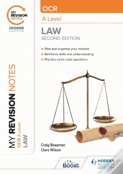 Capa do artigo My Revision Notes: Ocr A Level Law Second Edition