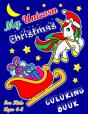 My Unicorn Christmas Coloring Book - Preview