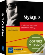 Capa do artigo Mysql 8 - Coffret De 2 Livres - Administrez Votre Base De Donnees Avec Sql