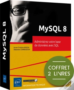 Capa do artigo Mysql 8 - Coffret De 2 Livres - Administrez Votre Base De Donnees Avec Sql
