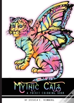 Capa do artigo Mythic Cats Pocket Coloring Book