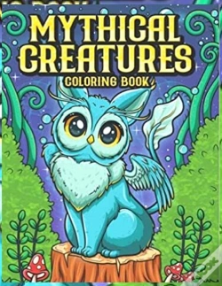 Capa do artigo Mythical Creatures Coloring Book