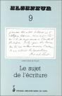 N  9, Mai 1994 :  Le Sujet De L Ecriture Precede D Une Lettre Inedite  De Proust - Preview