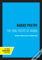Capa do artigo Nabati Poetry