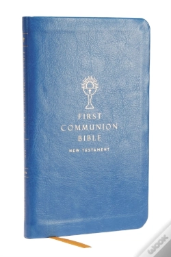 Capa do artigo Nabre, New American Bible, Revised Edition, Catholic Bible, First Communion Bible: New Testament, Leathersoft, Blue