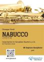 Nabucco For Saxophone Quartet (Bb Soprano Part) - Preview