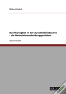 Capa do artigo Nachhaltigkeit In Der Automobilindustrie - Ein Mehrzielentscheidungsproblem
