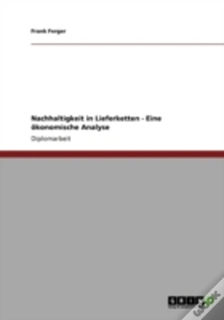Capa do artigo Nachhaltigkeit In Lieferketten - Eine Aã‚Â¶Konomische Analyse