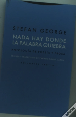 Capa do artigo Nada Hay Donde La Palabra Quiebra