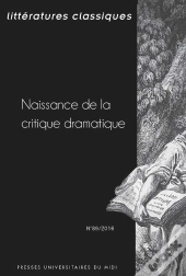 Naissance De La Critique Dramatique