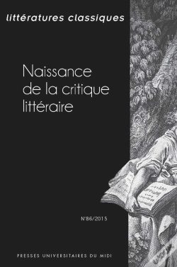 Capa do artigo Naissance De La Critique Litteraire