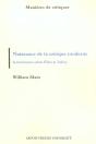Naissance De La Critique Moderne La Litterature Selon Eliot Et Valery - Preview