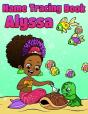 Name Tracing Book Alyssa - Preview