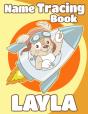 Name Tracing Book Layla - Preview