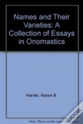 Names And Their Varieties