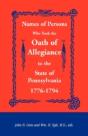 Names Of Persons Who Took The Oath Of Al - Preview