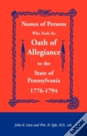 Capa do artigo Names Of Persons Who Took The Oath Of Al