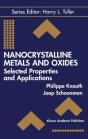 Nanocrystalline Metals And Oxides - Preview