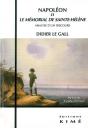 Napoleon Et Le Memorial De Sainte Helene : Analyse D'Un Discours - Preview
