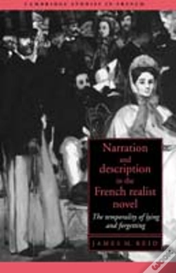 Capa do artigo Narration And Description In The French Realist Novel