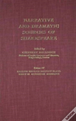 Capa do artigo Narrative And Dramatic Sources Of Shakespeare