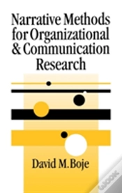 Capa do artigo Narrative Methods For Organizational & Communication Research