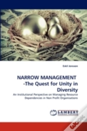 Capa do artigo Narrow Management -The Quest For Unity In Diversity