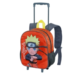 Capa do artigo Naruto Chikara Mochila 3D com Rodas Pequena, Multicolorido