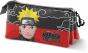 Naruto Clouds Estojo Triplo FAN, Preta - Preview