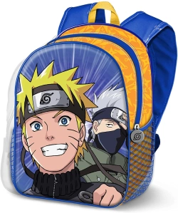 Capa do artigo Naruto Naruto Clan Mochila 3D Pequena, Azul