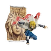 Capa do artigo Naruto Shippuden Minato Namikaze Statue Panel Spectacle 15 cm