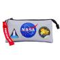 NASA Houston Estojo Triplo HS, Cinza - Preview