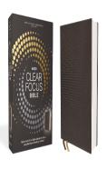 Nasb, Clear Focus Bible, Leathersoft, Charcoal Brown