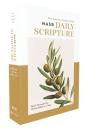 Nasb, Daily Scripture, Paperback, White/Olive, 1995 Text, Comfort Print - Preview