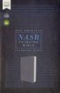 Nasb, Thinline Bible, Cloth Over Board, Gray, Red Letter Edition, 1995 Text, Comfort Print - Preview