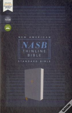 Capa do artigo Nasb, Thinline Bible, Cloth Over Board, Gray, Red Letter Edition, 1995 Text, Comfort Print