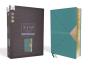 Nasb, Thinline Bible, Large Print, Leathersoft, Teal, Red Letter, 1995 Text, Comfort Print - Preview