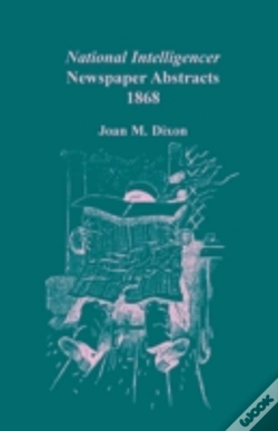 Capa do artigo National Intelligencer Newspaper Abstracts, 1868