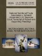National Nutritional Foods Association V. Schmidt (Alexander) U.S. Supreme Court Transcript Of Record With Supporting Pleadings - Preview