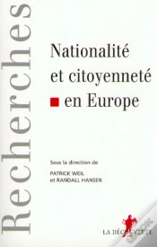 Capa do artigo Nationalité Et Citoyenneté En Europe