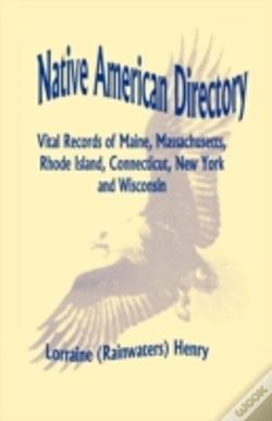 Capa do artigo Native American Directory: Vital Records