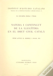 Capa do artigo Natura I Contingut De La Llegítima En El Dret Civil Català